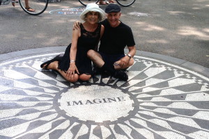 Imagine..........Imagine.........Imagine...... Bob & Sandra in New York
