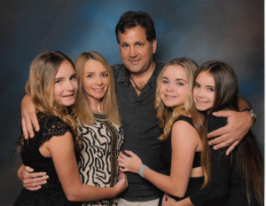 Marco (my son) &, his beautiful wife, Sharyn, and their lovely daughters.